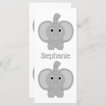 Signet de design éléphant