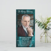 Carte Signet de prière funéraire Sympathie (Debout devant)