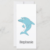 Carte Signet Dolphin Design (Dos)