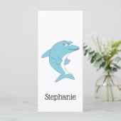 Carte Signet Dolphin Design (Debout devant)