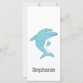 Carte Signet Dolphin Design (Devant)