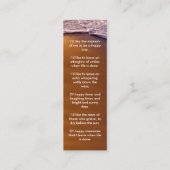 Carte Signet photo Ocean Sympathy (Dos)