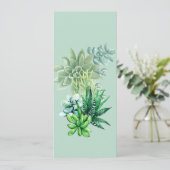 Carte Signet Succulent (Debout devant)