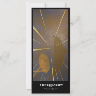 Carte signets de valeur "Foreshadow"