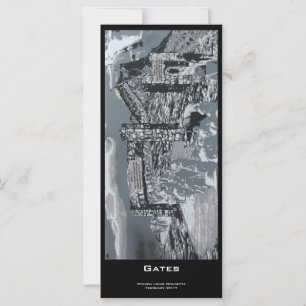 Carte signets de valeur "Gates"