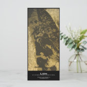 Carte signets de valeur "Lion" (Debout devant)