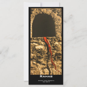 Carte signets de valeur "Rahab"