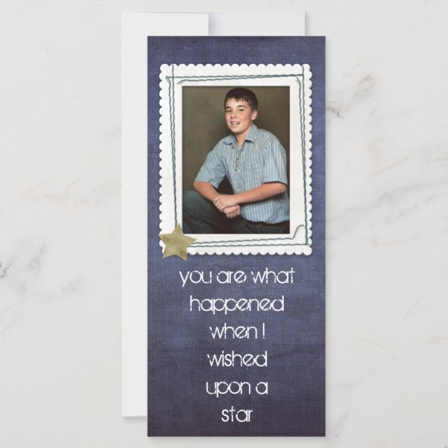 Carte signets photo pour vous et les enfants (Devant)