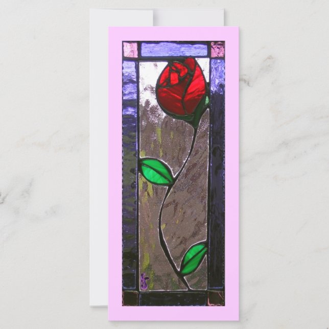 Carte Signets roses (Devant)