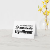 Carte Significant statistique (Fleur jaune)