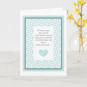 Carte S'il y avait des mots (Fleur jaune)