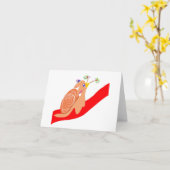 Carte 🐌 Silencieux (Fleur jaune)