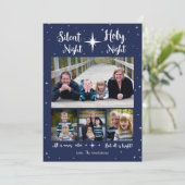 Carte Silent...Tout n'est jamais calme mais tout est lum (Debout devant)