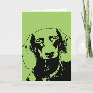 Carte Silhouette de Doxie de st patrick - Winston