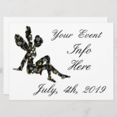 Carte Silhouette de fée Thunder_Cove (Devant / Derrière)