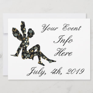 Carte Silhouette de fée Thunder_Cove