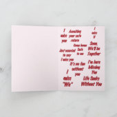 Carte Silhouette de la femme disparue (Intérieur)