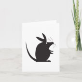 Carte Silhouette de la souris (Devant)