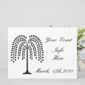 Carte Silhouette de Willow en pleurs Thunder_Cove (Debout devant)