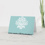 Carte Silhouette des enfants jouant (Dos)