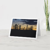 Carte Silhouette des Feuilles de nuit (Devant)