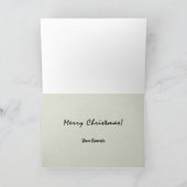 Carte Silhouette d'orignal vert et noir à carreaux (Intérieur)