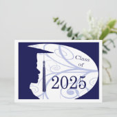 Carte Silhouette homme blanc et bleu 2025 (Debout devant)