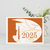 Carte Silhouette homme blanc et orange 2025 (Debout devant)