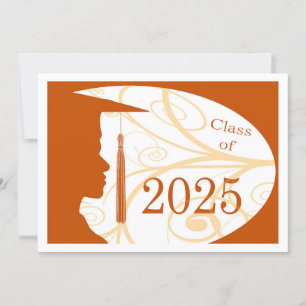 Carte Silhouette homme blanc et orange 2025