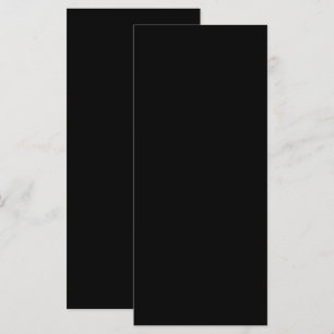 Carte Silhouette minimaliste de chat noir