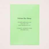 Carte Silhouette pour cheveux doux Feminine (Dos)