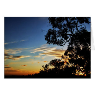 Carte Silhouette Skyscapes