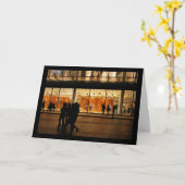 Carte Silhouettes de Highstreet (Fleur jaune)