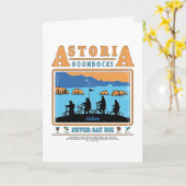 Carte Silhouettes des Goonies sur les Goondocks d'Astori (Fleur jaune)