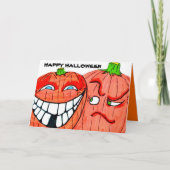 Carte SILLY CITROUILLE HALLOWEEN (Devant)