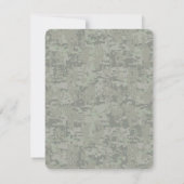 Carte Silver Libra Zodiac Green Camo numérique (Dos)