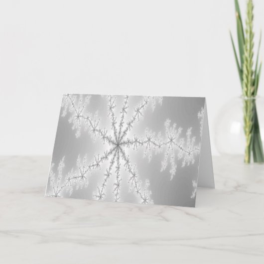 Carte Silver Snowflake (Devant)