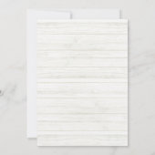 Carte Silver Snowflake Chic moderne fête de Noël (Dos)