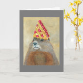 Carte Simon le gars de la tarte (Fleur jaune)