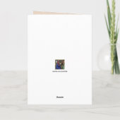 Carte Simpkin le chat sert du thé - Beatrix Potter (Dos)