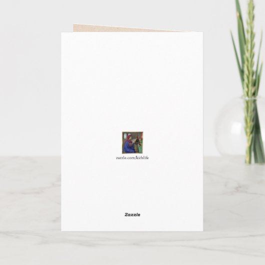 Carte Simpkin le chat sert du thé - Beatrix Potter (Dos)