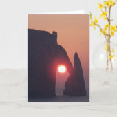 Carte simple (Fleur jaune)