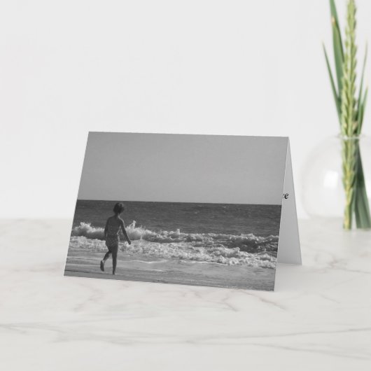 Carte simple à envoyer à un ami…. (Devant)