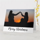 Carte Simple ajout minimal du nom de texte du logo (Fleur jaune)