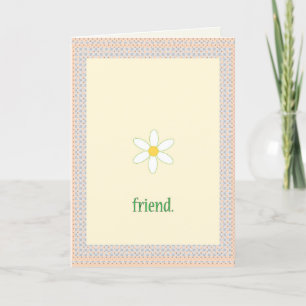 Carte Simple ami