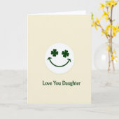 Carte Simple Amour Fille (Fleur jaune)