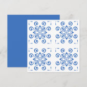 Carte Simple Azulejo (Devant / Derrière)