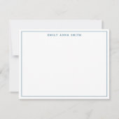 Carte simple Blue Modern Professional (Devant)