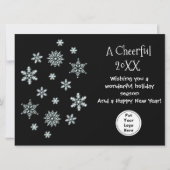 Carte Simple Calendrier de l'entreprise Greeting (Devant)