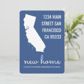 Carte simple chic et amusante Nouvelle Faire-part  (Debout devant)